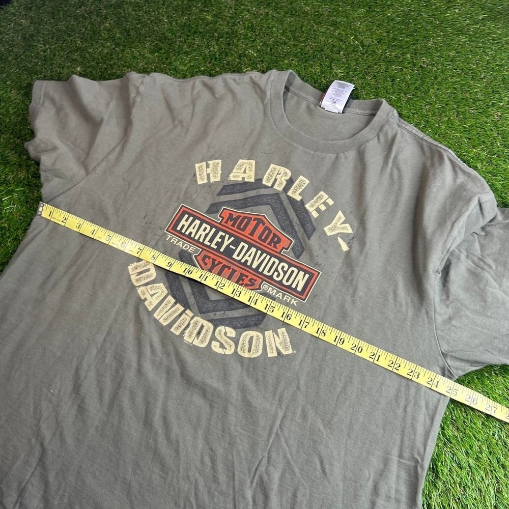 Harley Davidson San Jacinto Pasadena Texas Graphic T Shirt Gray Size 2XL - Picture 6 of 7